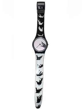 1996 Swatch Hands GN166 Irit Batsry Artist Gent 34mm NOS Box Papers Working